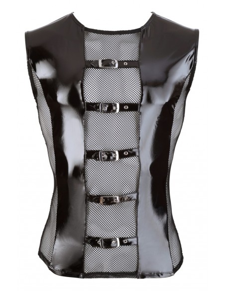 Seksowny top Vinyl Men's Shirt S - Koszule, koszulki, podkoszulki - 4