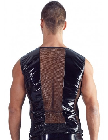 Seksowny top Vinyl Men's Shirt S - Koszule, koszulki, podkoszulki - 6