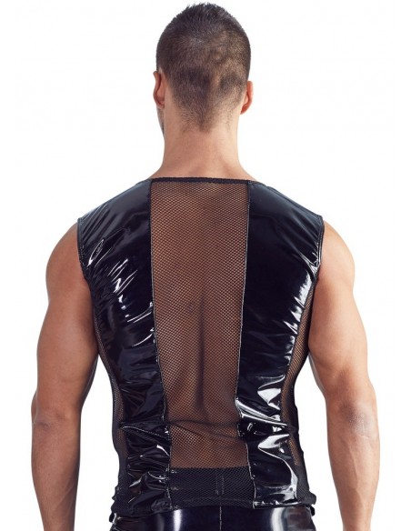 Seksowny top Vinyl Men's Shirt S - Koszule, koszulki, podkoszulki - 6