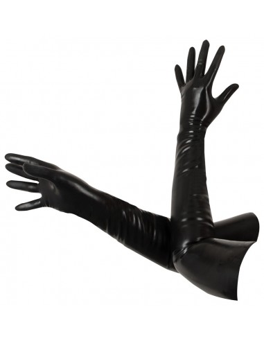 Rękawiczki długie Latex Gloves S - Rękawiczki - 5