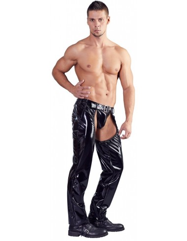 Spodnie z wycięciami Vinyl Men's Chaps S - Spodnie, spodenki, spódnice - 3