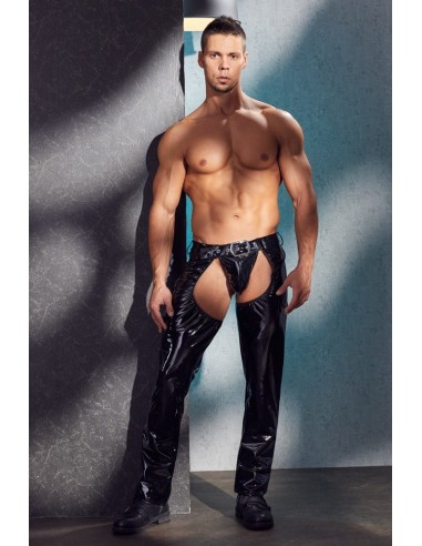 Spodnie z wycięciami Vinyl Men's Chaps S - Spodnie, spodenki, spódnice - 4