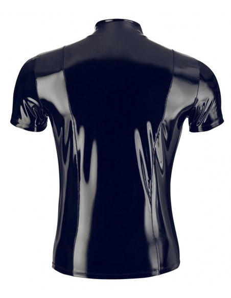 Top z zamkiem świecący Vinyl Shirt men S - Koszule, koszulki, podkoszulki - 6