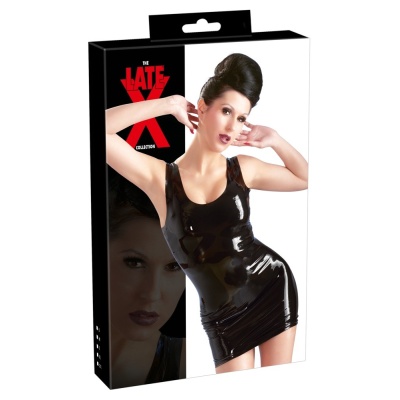 Krótka sukienka Latex Mini Dress - 1