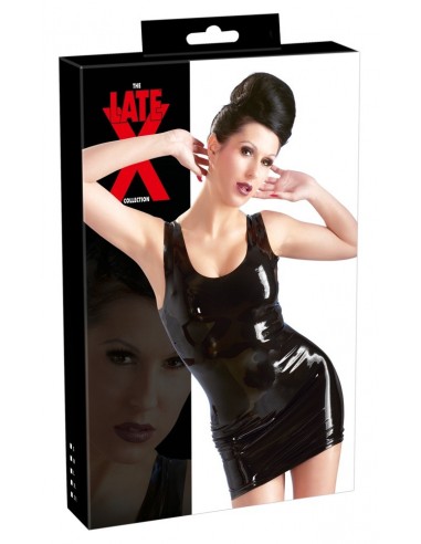 Krótka sukienka Latex Mini Dress XS - Wetlook, Vinyl, Datex, Latex - 1