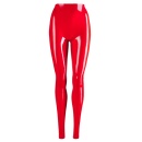 Spodnie legginsy Latex red M - 8