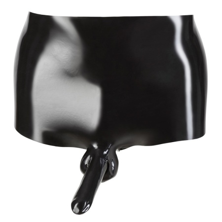 Lateksowe bokserki Men's Latex Pants black - 3