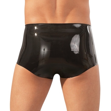 Lateksowe bokserki Men's Latex Pants black - 4