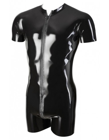 Kostium ultra seks Men's Latex Playsuit S - Komplety, kostiumy - 3