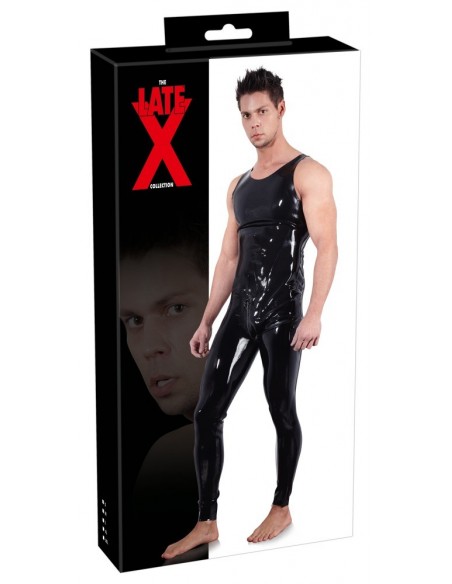Gorący kostium Men's Latex Jumpsuit S - Komplety, kostiumy - 1