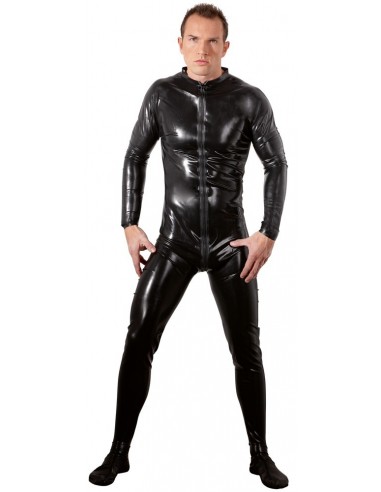 Kostium z zapięciem Men´s Latex Jumpsuit S - Komplety, kostiumy - 2