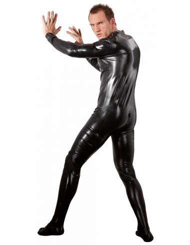 Kostium z zapięciem Men´s Latex Jumpsuit S - Komplety, kostiumy - 5