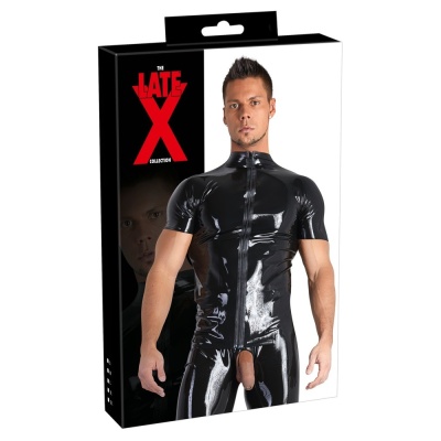 Gorąca koszula Men's Latex Shirt - 1