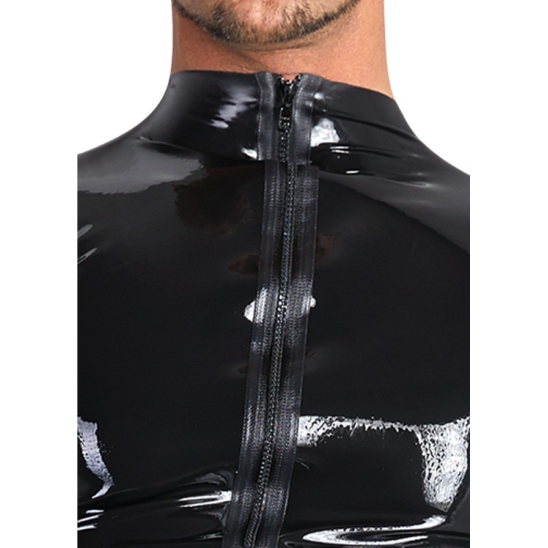 Gorąca koszula Men's Latex Shirt 2XL - 3