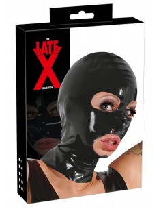 Maska BDSM Latex Mask Black - Maski i kaptury - 1