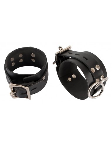 Kajdanki Latex Handcuffs Heavy - Kajdanki erotyczne - 2