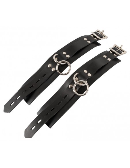 Kajdanki Latex Handcuffs Heavy - Kajdanki erotyczne - 3