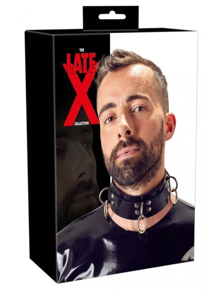 Latex Collar - Uprzęże BDSM - 1