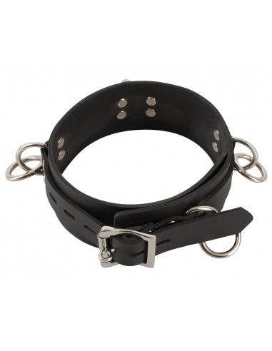 Latex Collar - Uprzęże BDSM - 3