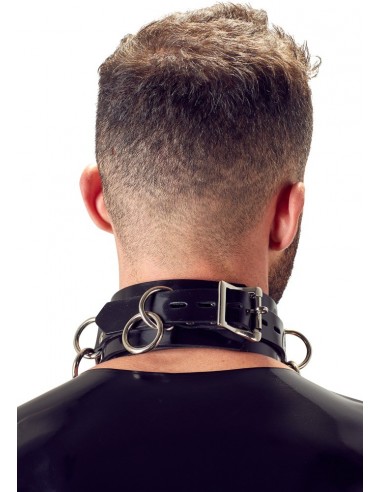 Latex Collar - Uprzęże BDSM - 7