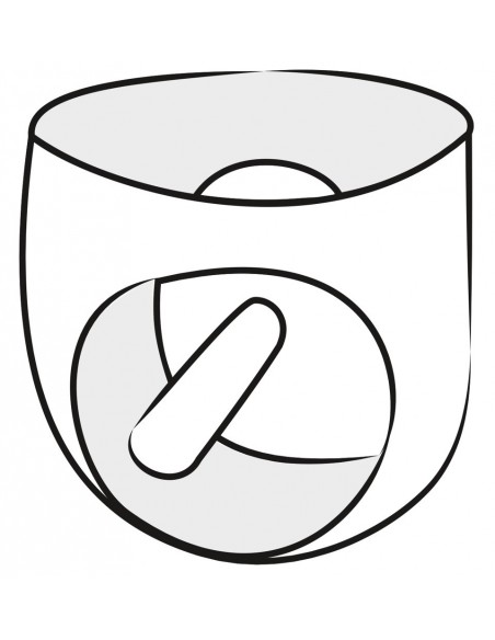 Slipy z dildo Latex Men's Briefs S - Stringi, slipy - 4