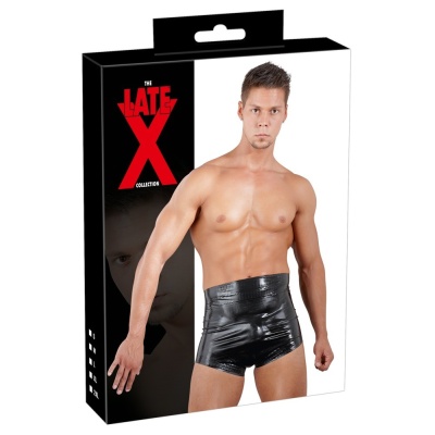 Czarne obcisłe Latex Diaper black - 1