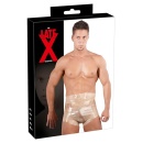 Białe prześwitujące Latex Diaper Briefs M - 1