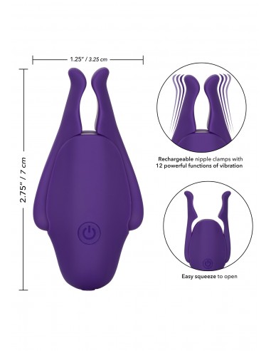 Klipsy na sutki Rechargeable Nipplettes - Klamry i klipsy na sutki - 5