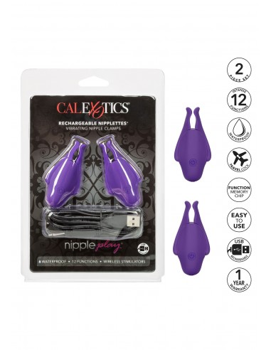 Klipsy na sutki Rechargeable Nipplettes - Klamry i klipsy na sutki - 7