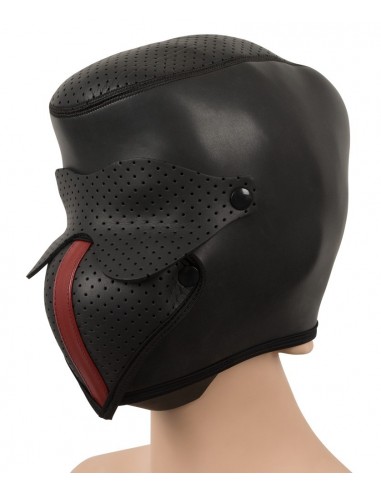 Maska BDSM Head Mask Black - Maski i kaptury - 3