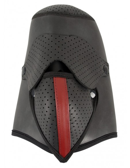 Maska BDSM Head Mask Black - Maski i kaptury - 7