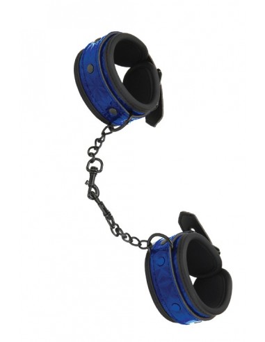 Kajdanki Whipsmart Diamond Hand Cuff Blue - Kajdanki erotyczne - 1