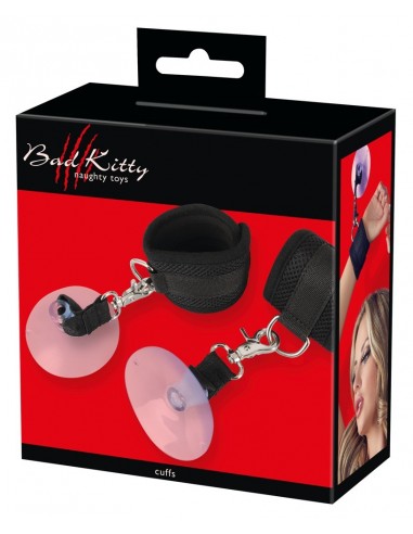 Kajdanki Bad Kitty Restraints Suction C - Kajdanki erotyczne - 8