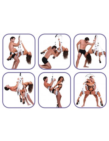 Huśtawka do seksu Ffs Bondage Swing White - Huśtawki do seksu i BDSM - 4