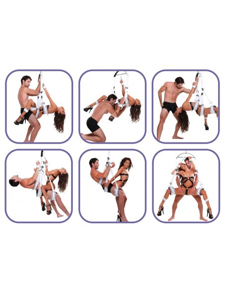 Huśtawka do seksu Ffs Bondage Swing White - Huśtawki do seksu i BDSM - 4