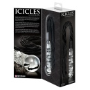 Pejcz szklany z dildo Icicles No. 38, ręcznie dmuchany, 63 cm - 4