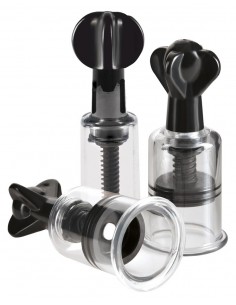 Przyssawki do sutków Ffsle Super Suckers Trio - Pompki do sutków i pochwy - 1 2