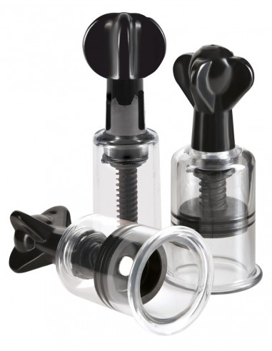 Przyssawki do sutków Ffsle Super Suckers Trio - Pompki do sutków i pochwy - 2