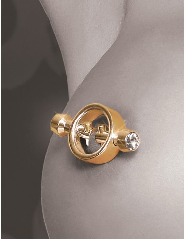 Klipsy na sutki Ffs Gold Magnetic Clamps Gold - Klamry i klipsy na sutki - 3