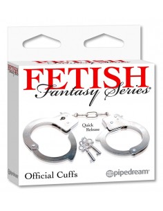 Kajdanki Ffs Official Handcuffs Silver - Kajdanki erotyczne - 1