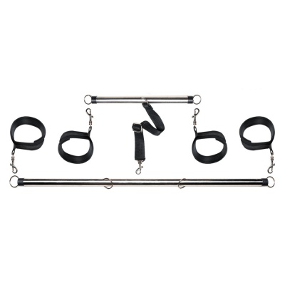 Rozpórka z mankietami Spread'em Bar and Cuff Set – pręty 31/64 cm, regulacja rzepowa - 1 2