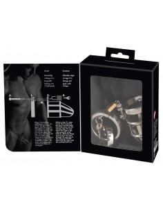 Klatka na penisa Chastity Cage Stainless Steel - Klatki na penisa - 1 2