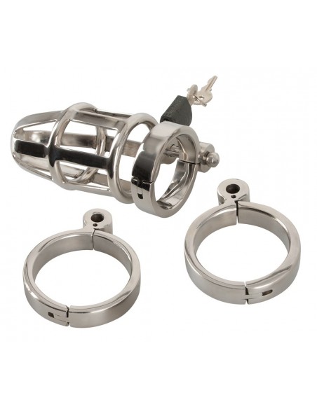 Klatka na penisa Chastity Cage Stainless Steel - Klatki na penisa - 4