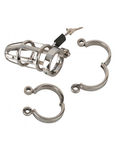 Klatka na penisa Chastity Cage Stainless Steel - Klatki na penisa - 7