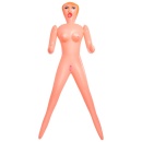Lalka erotyczna Becky The Beginner — nadmuchiwana, skala naturalna 1:1, 3 kanały stymulacyjne, PVC - 2