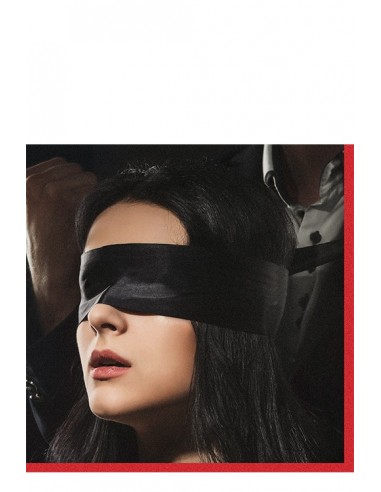 Maska BDSM Noir Silky Blinkfold Black - Maski i kaptury - 3