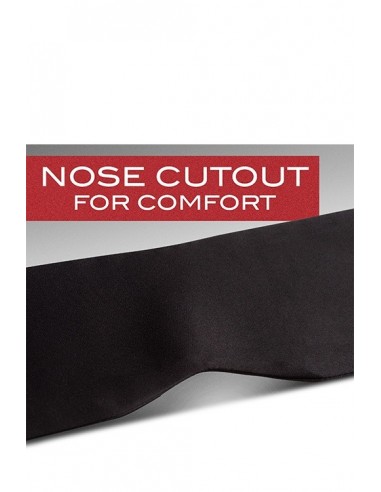 Maska BDSM Noir Silky Blinkfold Black - Maski i kaptury - 5