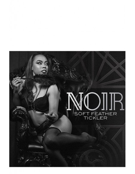 NOIR SOFT FEATHER TICKLER BLACK - Baty, pejcze i packi - 2
