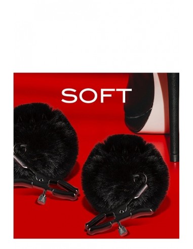 Klipsy na sutki Noir Pom Adjustable Nipple Clamps Black - Klamry i klipsy na sutki - 5