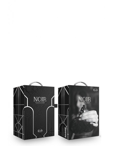 Klipsy na sutki Noir Pom Adjustable Nipple Clamps Black - Klamry i klipsy na sutki - 7